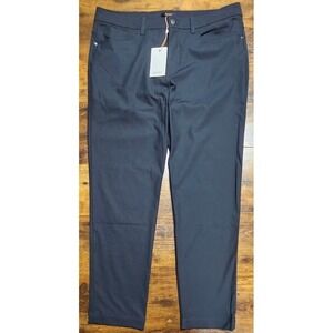 Quince Men's Everyday 5-Pocket Tech Pant True Black Slim Size 34x30 NWT